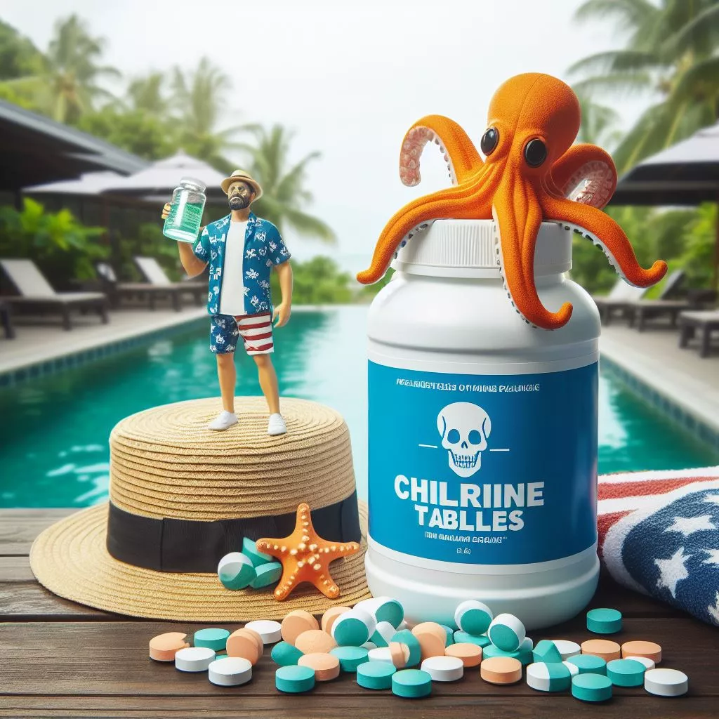 pool chlorine tablets