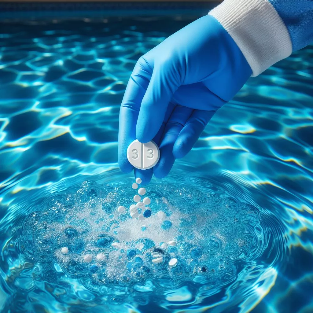 pool chlorine tablets