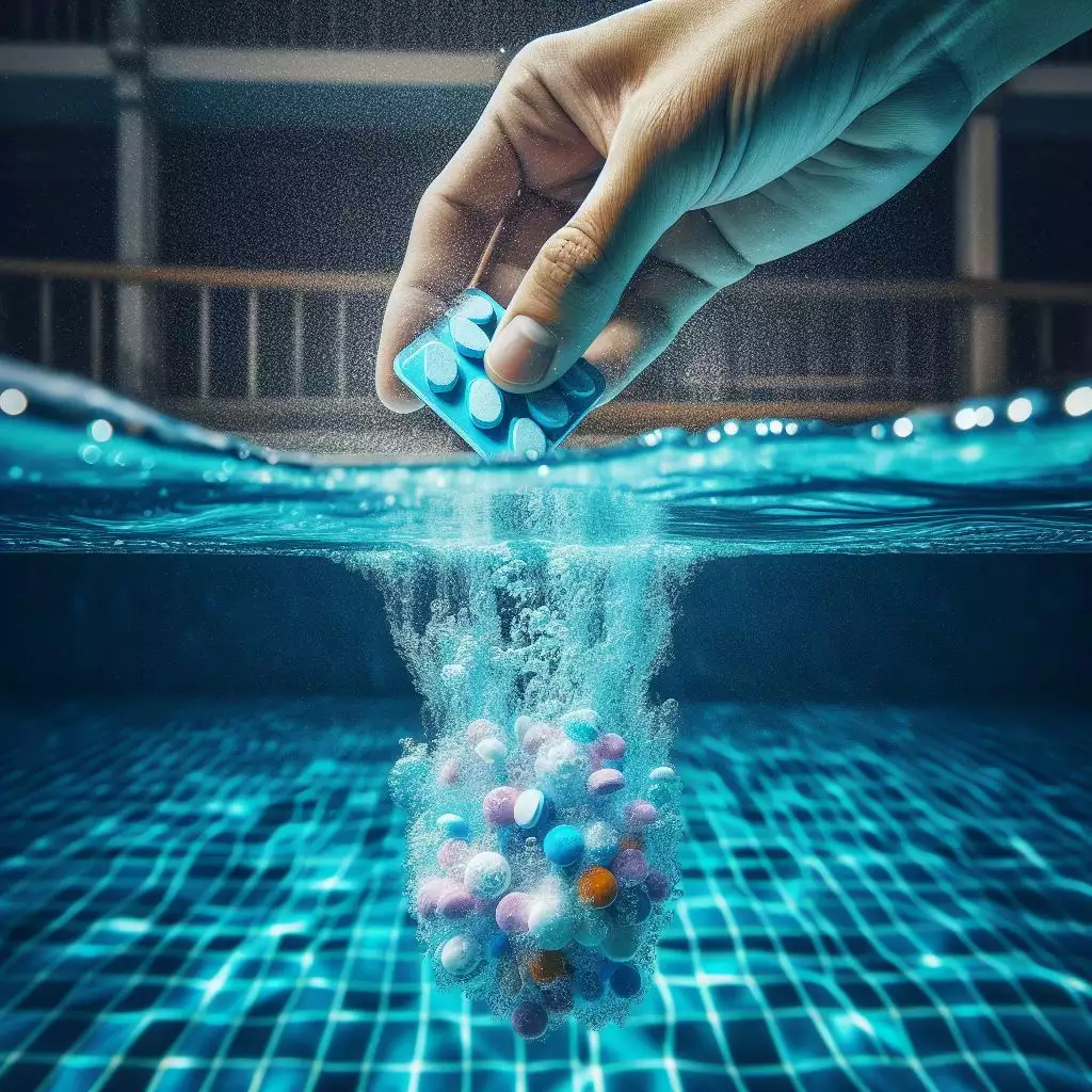 pool chlorine tablets