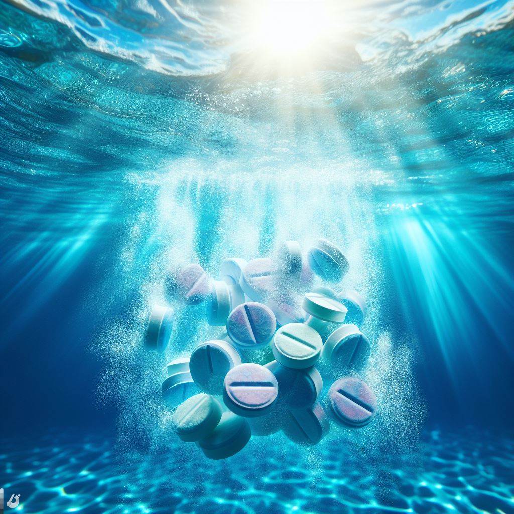 pool chlorine tablets