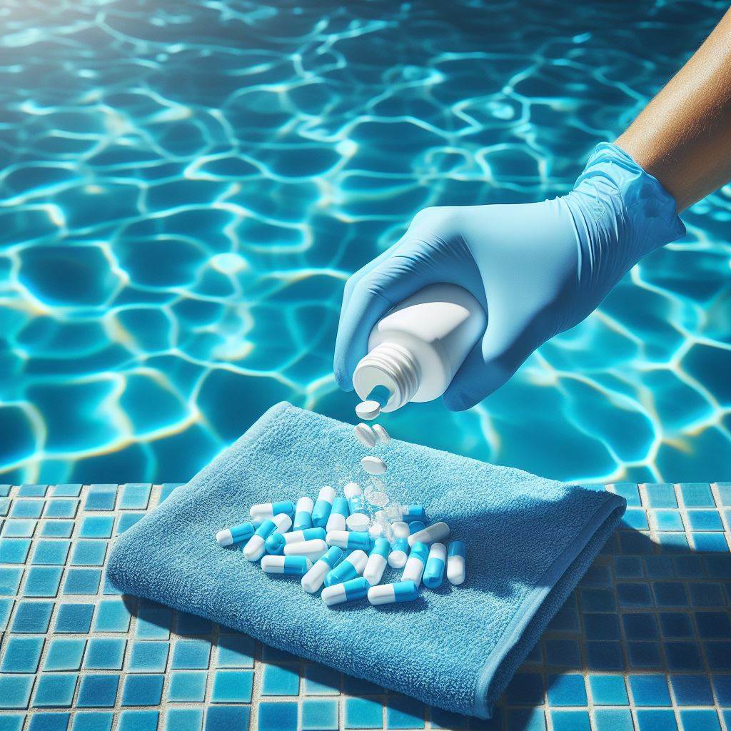 pool chlorine tablets