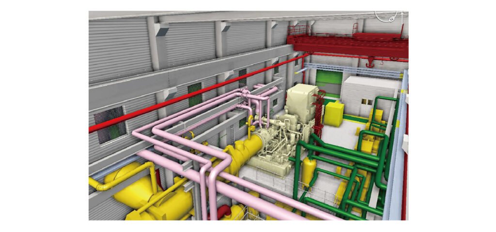 steam turbine island